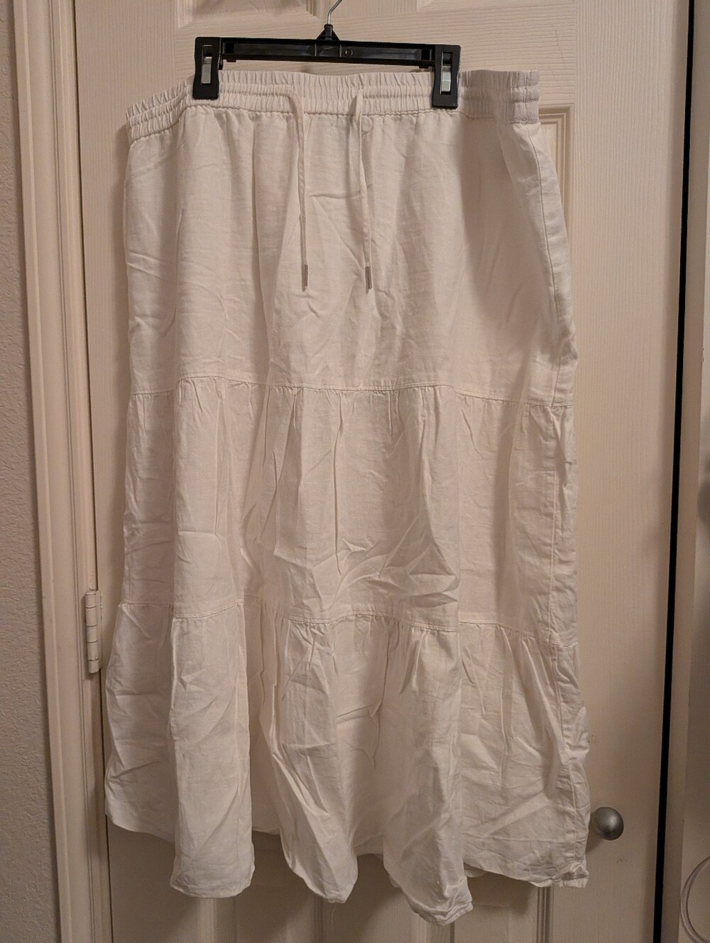 Jones New York Linen-Blend Maxi Skirt